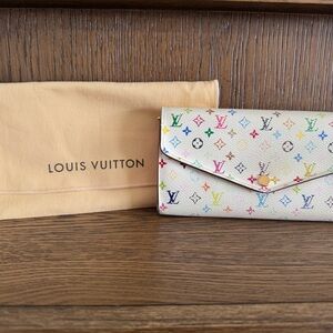 Louis Vuitton Murakami Monogram Sarah in White